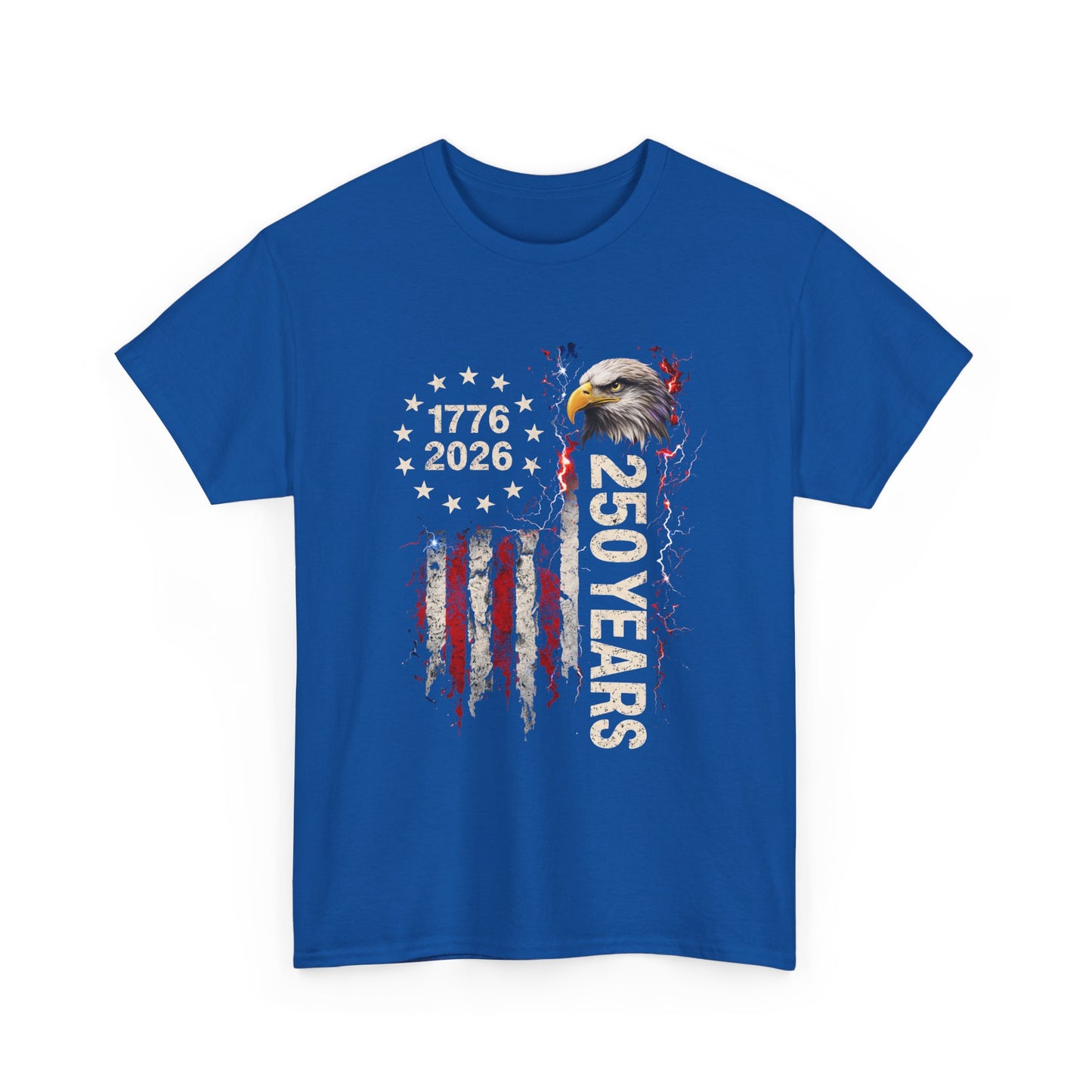 250 Years USA Eagle T‑Shirt – 1776‑2026 Patriotic American Independence Tee