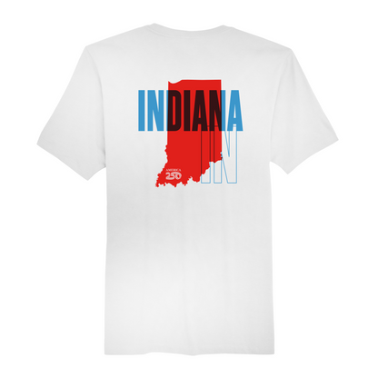 Mens Medium White Short Sleeve Tee