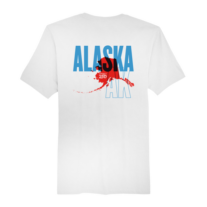 Mens Medium White Short Sleeve Tee