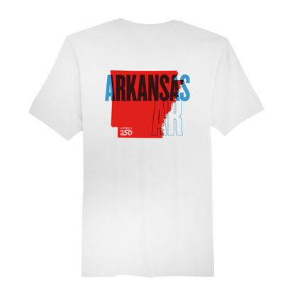 Mens Medium White Short Sleeve Tee