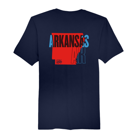 Mens Medium Navy Short Sleeve Tee
