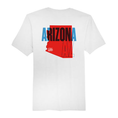 Mens Medium White Short Sleeve Tee