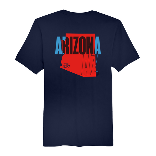 Mens Medium Navy Short Sleeve Tee