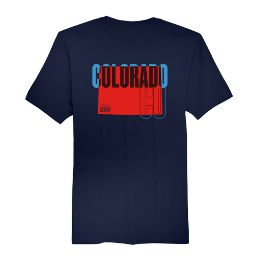 Mens Medium Navy Short Sleeve Tee