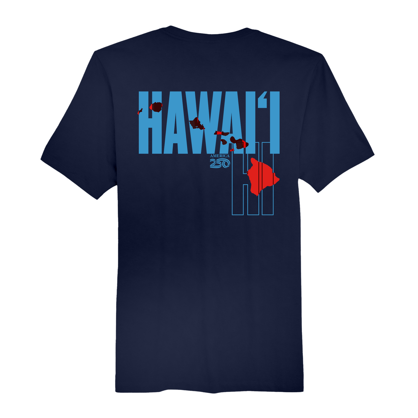 Mens Medium Navy Short Sleeve Tee