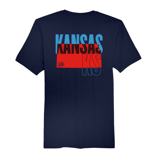 Mens Medium Navy Short Sleeve Tee