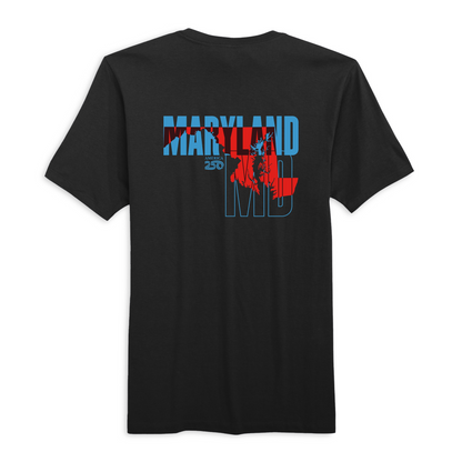 Mens Medium Black Short Sleeve Tee