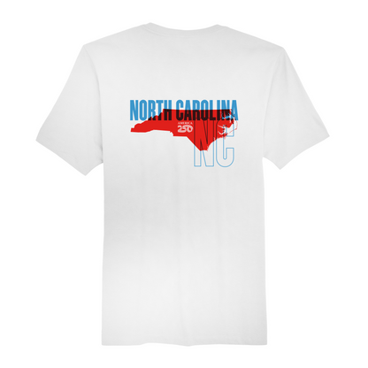 Mens Medium White Short Sleeve Tee