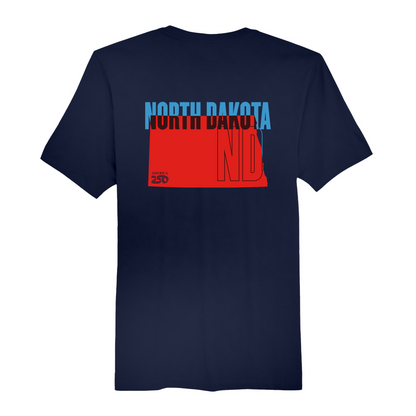 Mens Medium Navy Short Sleeve Tee