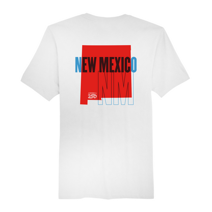 Mens Medium White Short Sleeve Tee