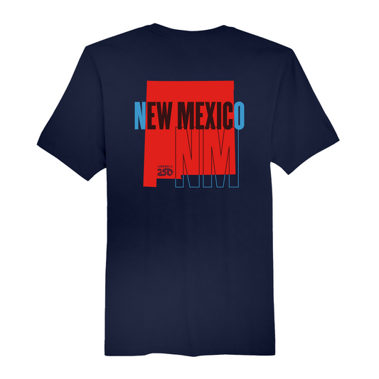 Mens Medium Navy Short Sleeve Tee