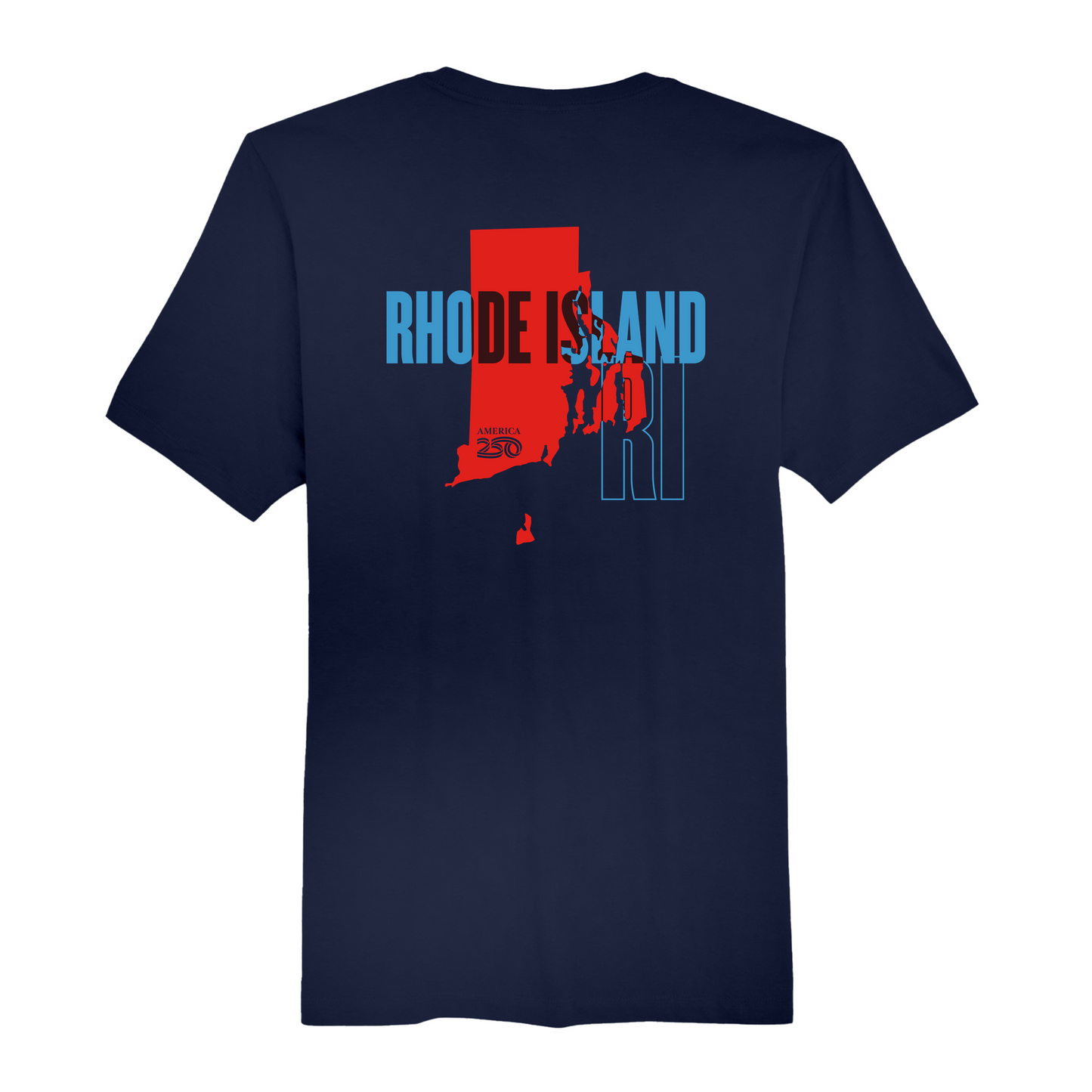 Mens Medium Navy Short Sleeve Tee