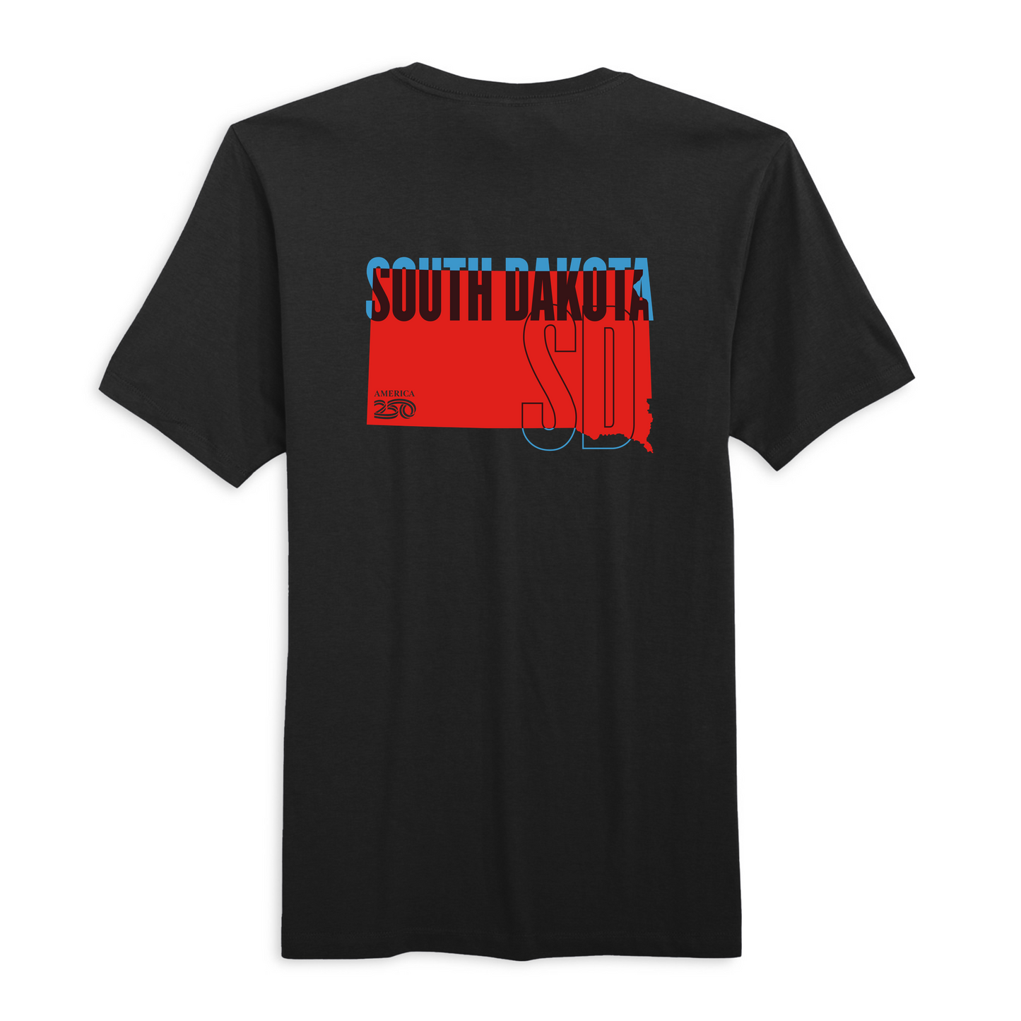 Mens Medium Black Short Sleeve Tee