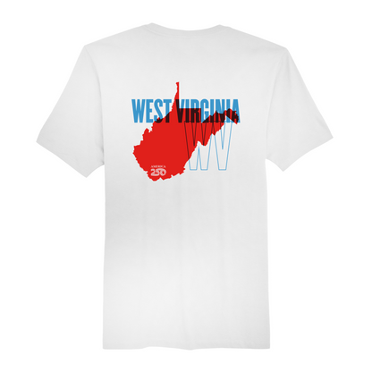Mens Medium White Short Sleeve Tee