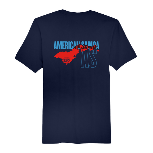 Mens Medium Navy Short Sleeve Tee