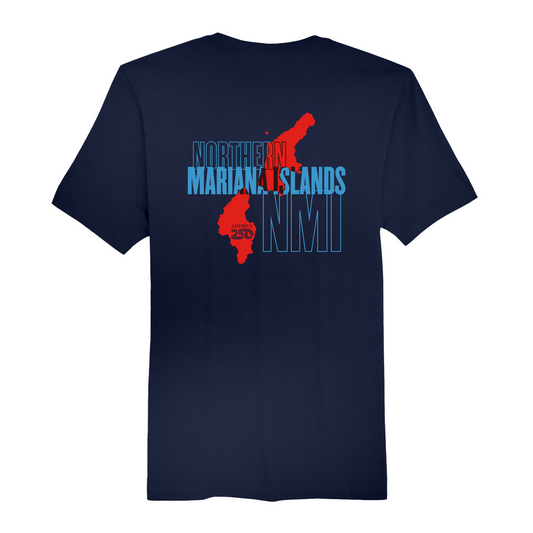Mens Medium Navy Short Sleeve Tee