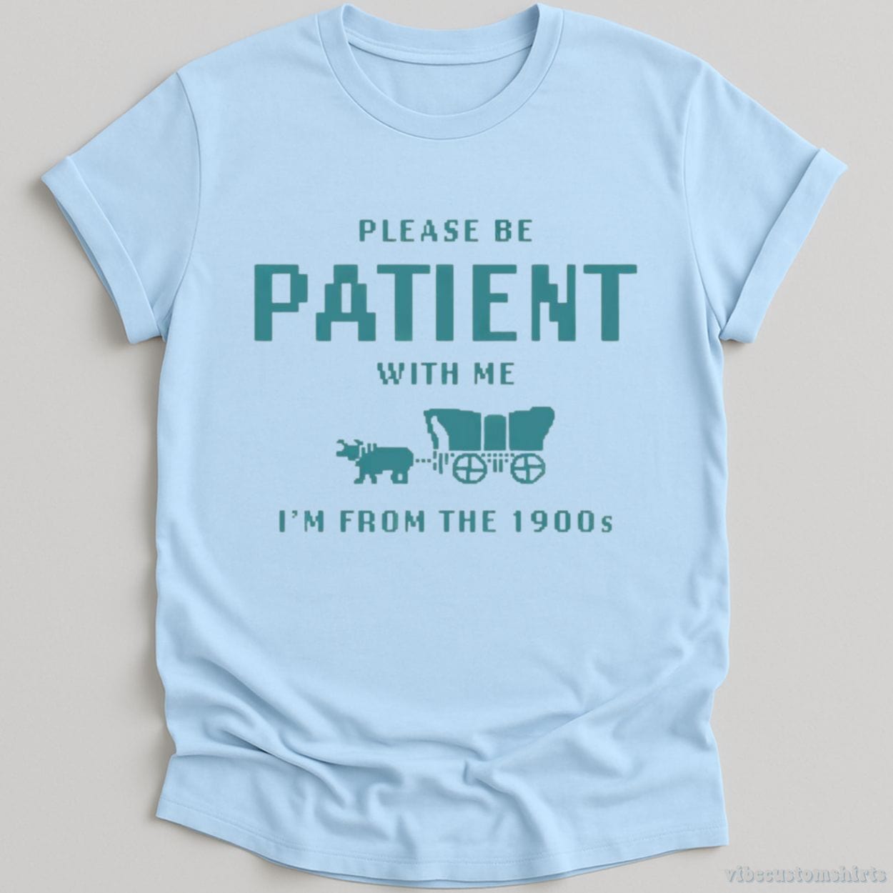T-Shirt Light Blue / S Please Be Patient With Me I'm From 1900s T-Shirt