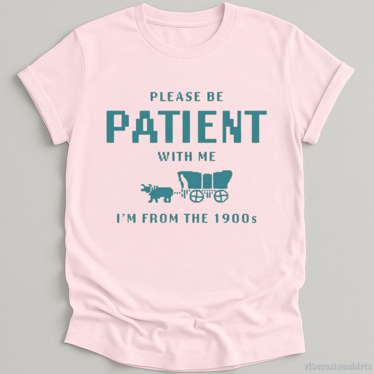 T-Shirt Light Pink / S Please Be Patient With Me I'm From 1900s T-Shirt