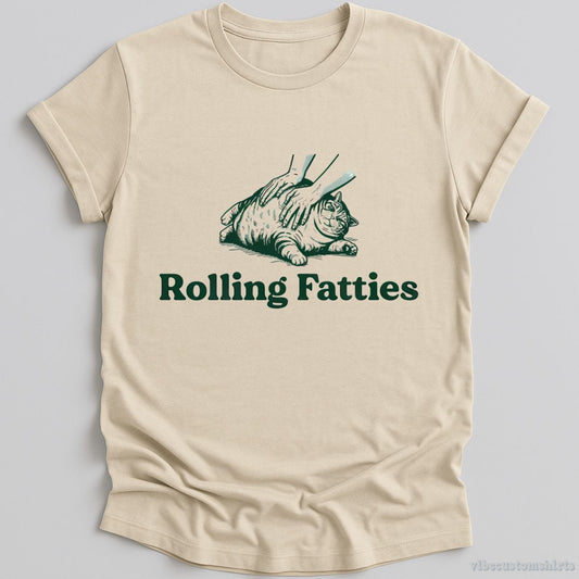 T-Shirt Natural / S Rolling Fatties Shirt