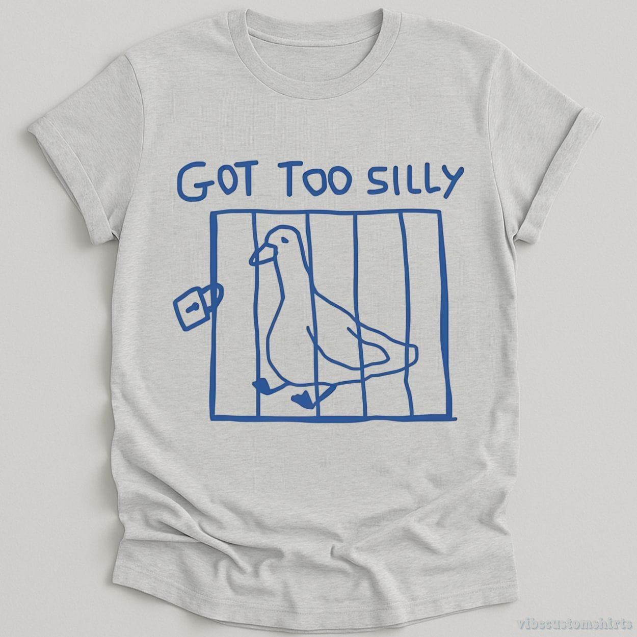 T-Shirt Sport Grey / S Got Too Silly Funny Goose Shirt